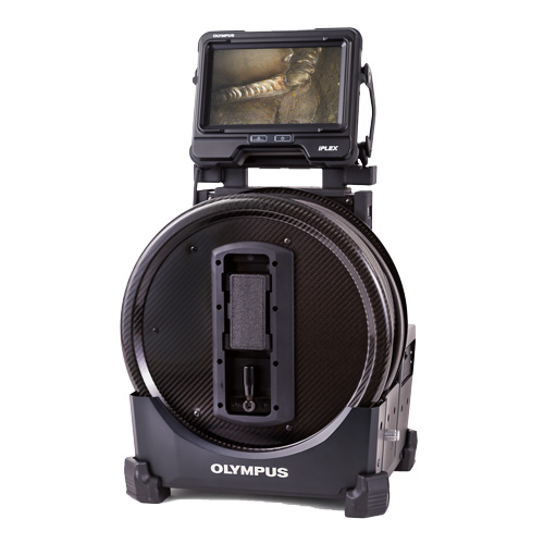 ビデオスコープ IPLEX GAir パイプ検査向け超長尺モデル