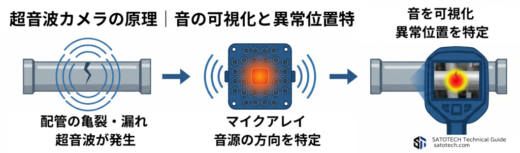 超音波カメラの原理