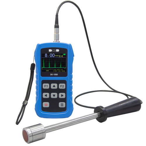 スルーペイント機能つき高温対応電磁超音波厚さ計(EMAT) DE-1000H