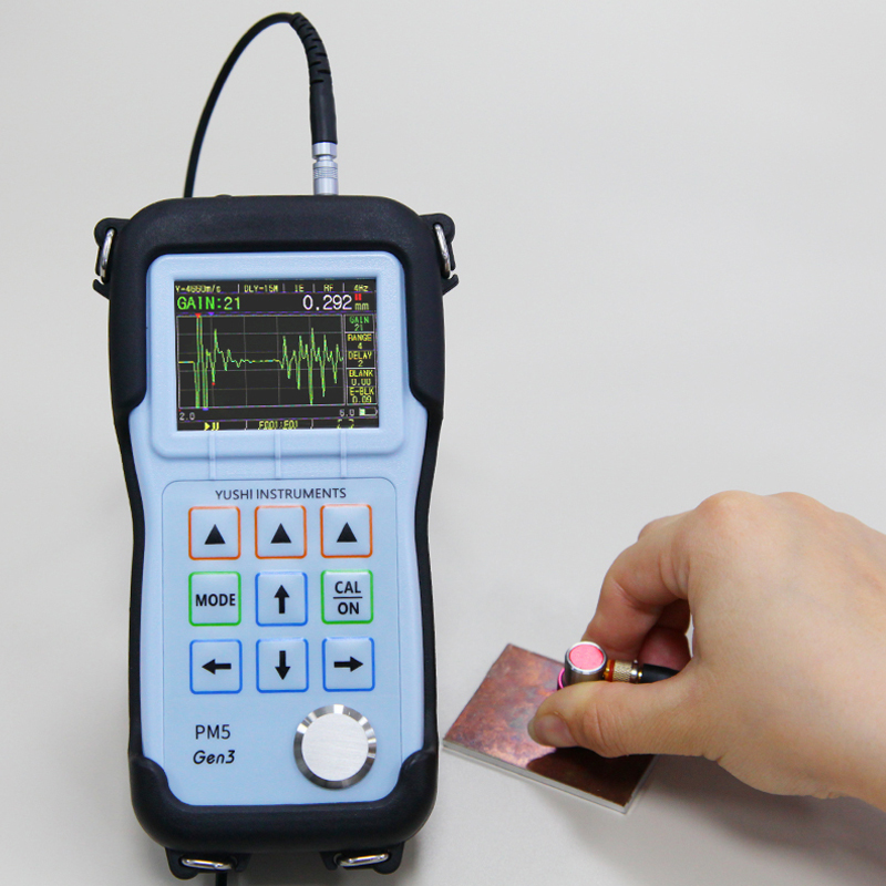 高精度超音波厚さ計　PM5 Gen3