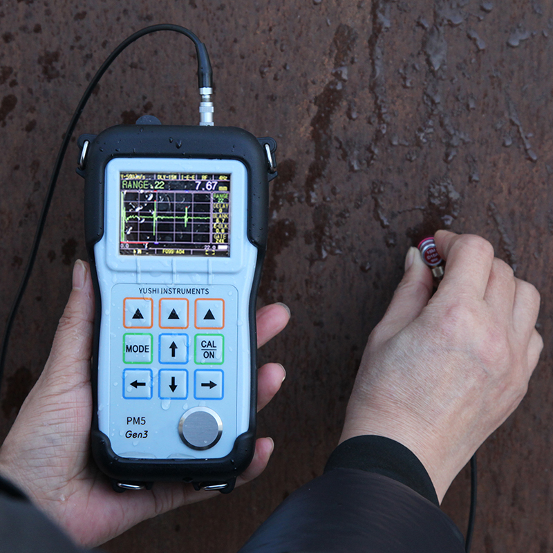 高精度超音波厚さ計　PM5 Gen3