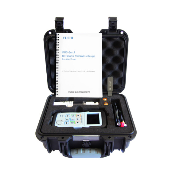ケース入り高精度超音波厚さ計　PM5 Gen3