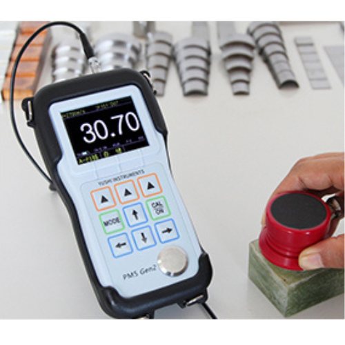 GFRP（ガラス繊維）の厚さ測定をPM5 GEN3で