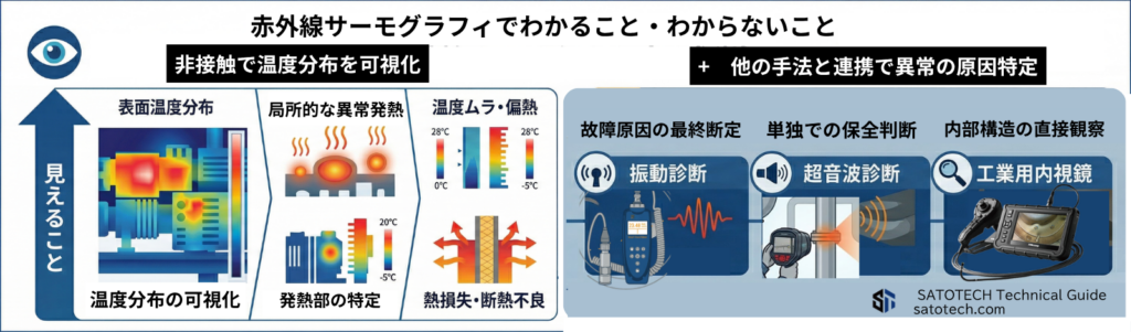赤外線サーモグラフィで異常診断