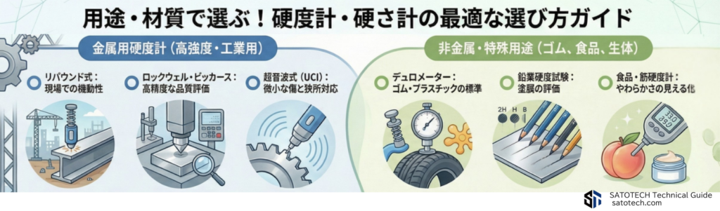 硬度計・硬さ計の選び方