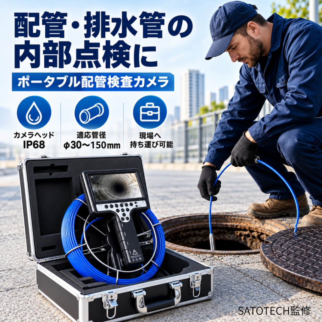 管内検査カメラ HJ-WB23