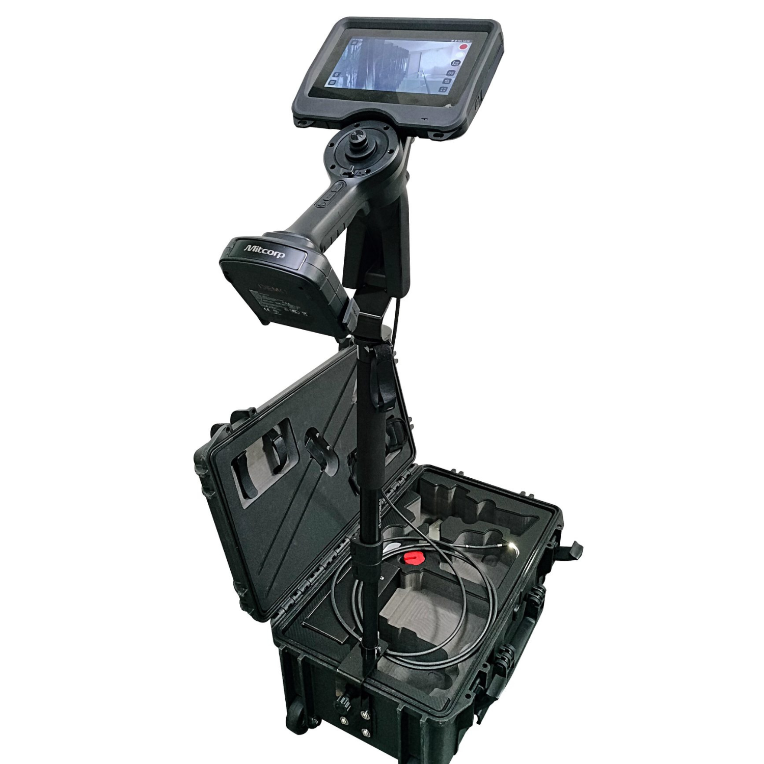 3D計測機能つき先端可動式工業用内視鏡 X3000