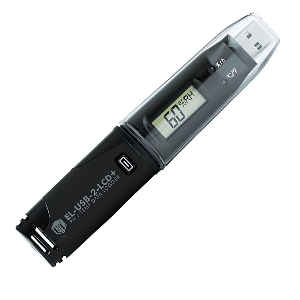USB温湿度データロガ EL-USB-2-LCD+