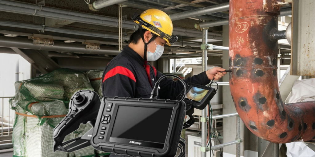 ボイラー配管の検査にX2000